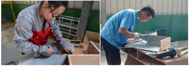 高分子卷材參賽人員吳自強(qiáng)李梅玲